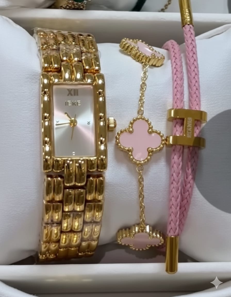 Ensemble chic en acier inoxydable