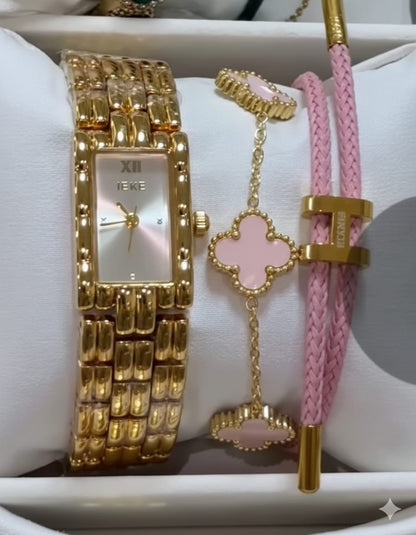 Ensemble chic en acier inoxydable