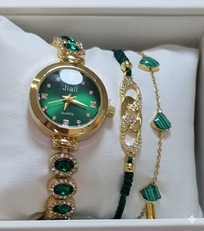 Ensemble chic en acier inoxydable