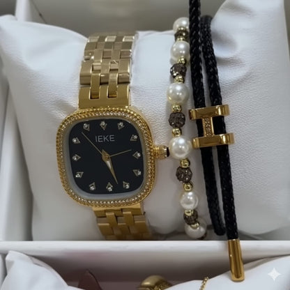 Ensemble chic en acier inoxydable