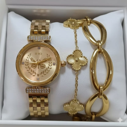 Ensemble chic en acier inoxydable